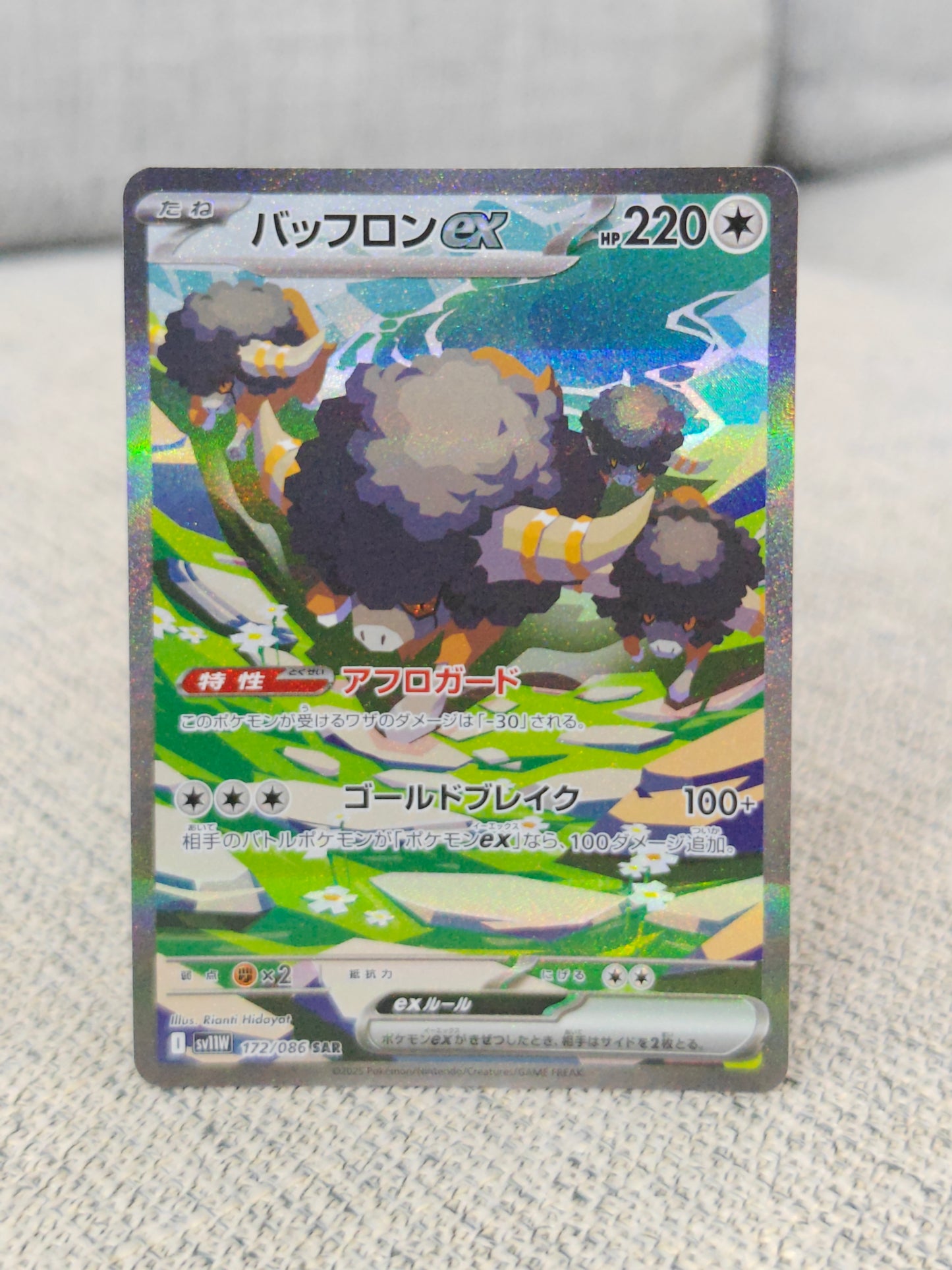 [Raw] Bouffalant Ex 172 JP (NM)