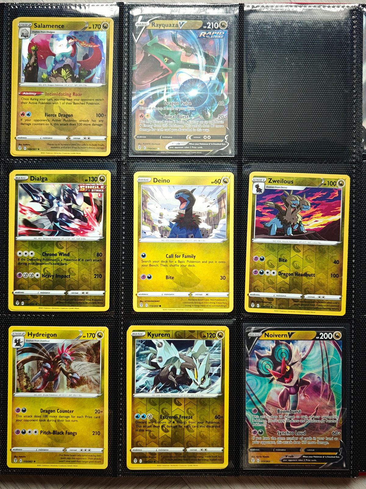 Evolving Skies Partial Master Set