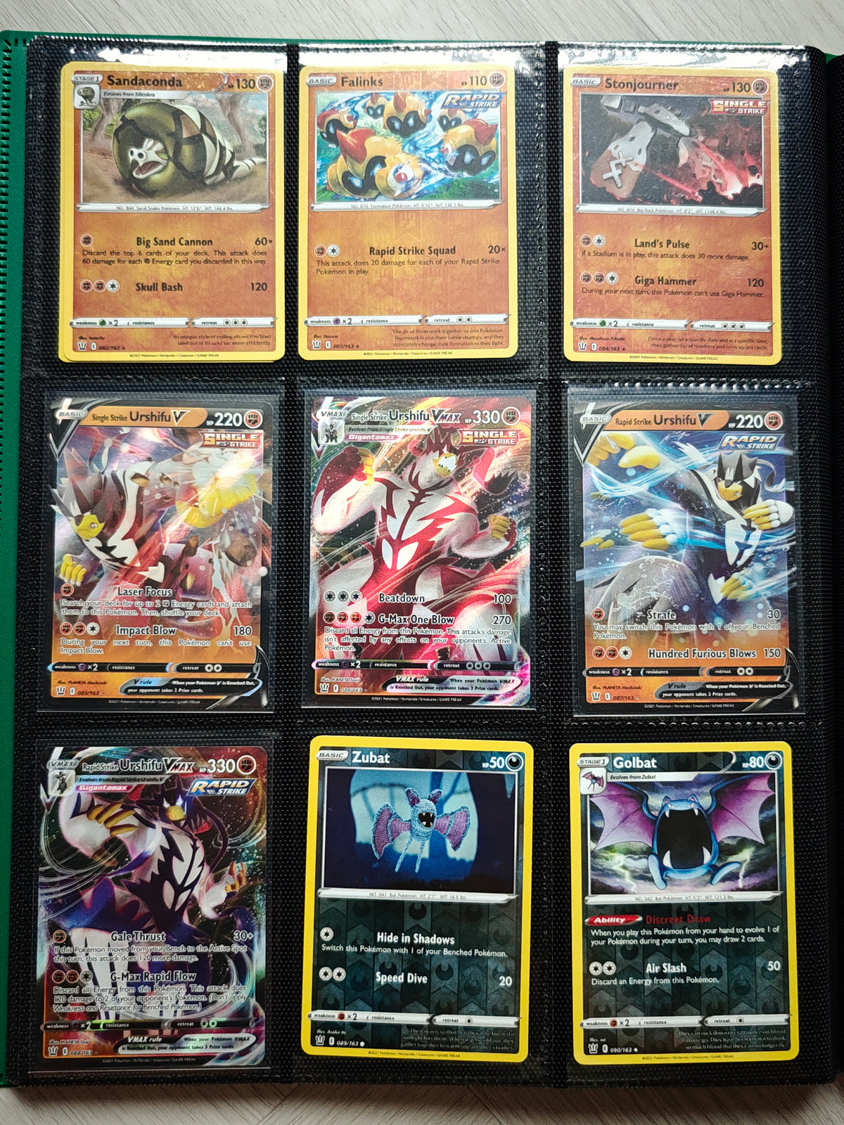 Battle Styles Partial Master Set