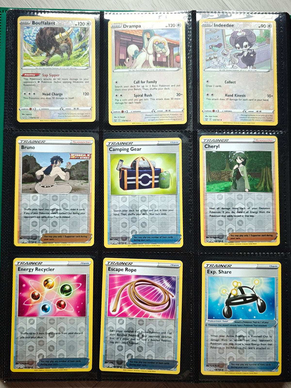 Battle Styles Partial Master Set