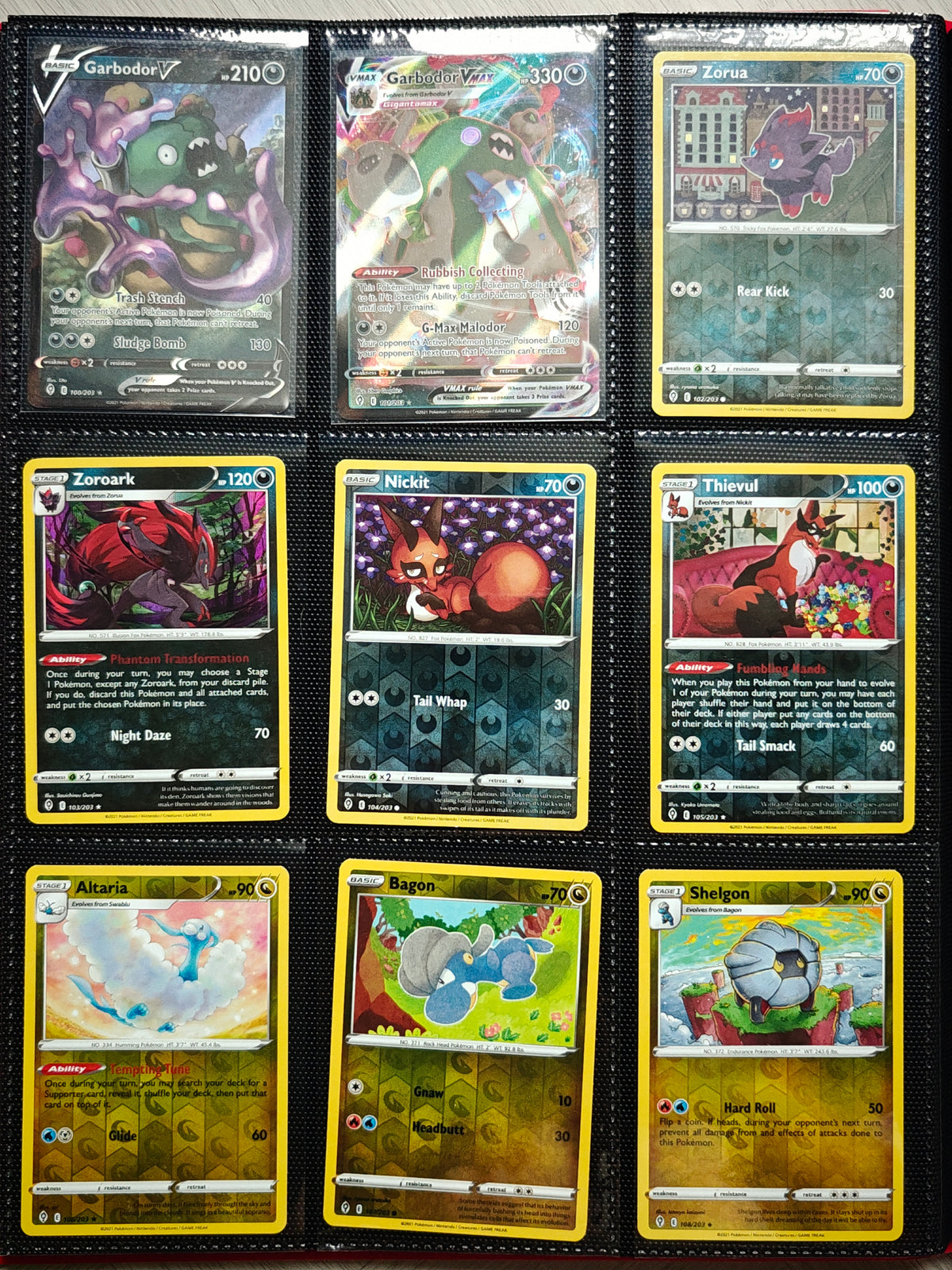 Evolving Skies Partial Master Set