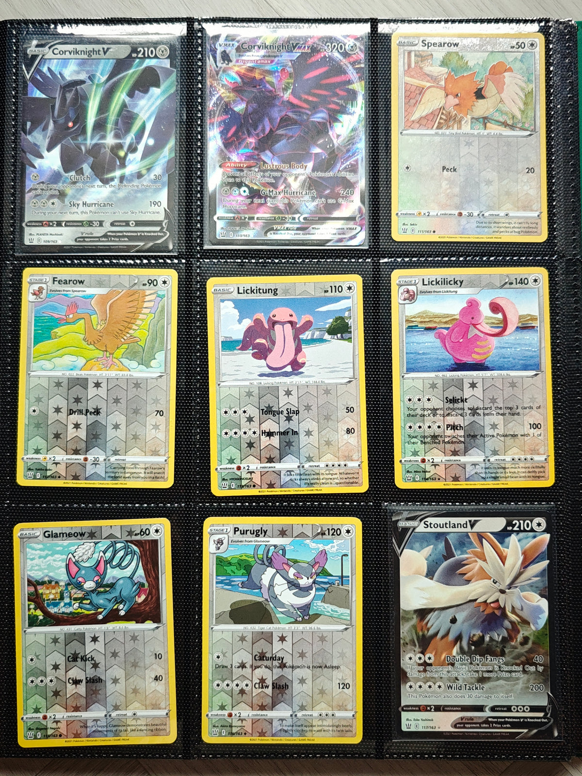 Battle Styles Partial Master Set