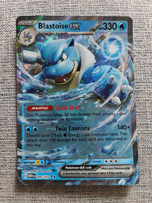 Jumbo Blastoise Ex 9/165