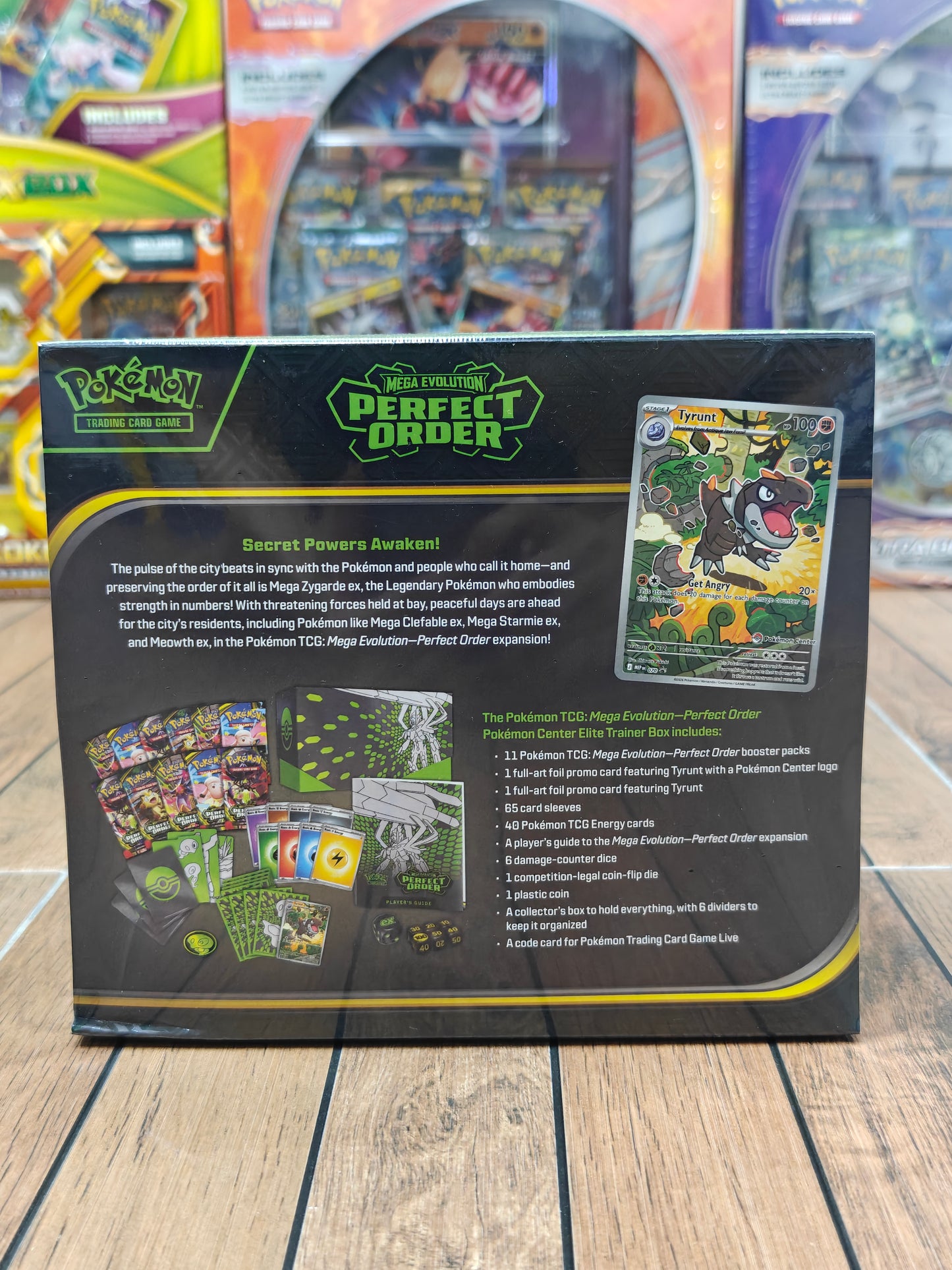 Perfect Order Pokemon Center Elite Trainer Box