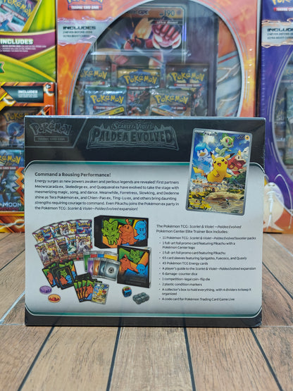Paldea Evolved Pokemon Center Elite Trainer Box